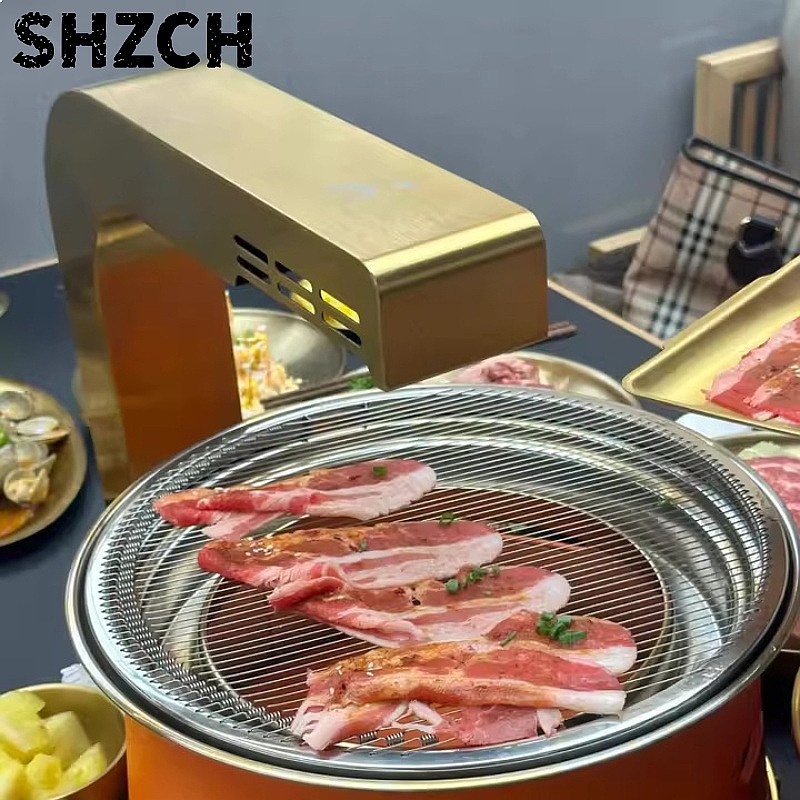Commercial Kitchen Vent Hood Cleaning - موصل أنبوب تهوية الشواء من الفولاذ