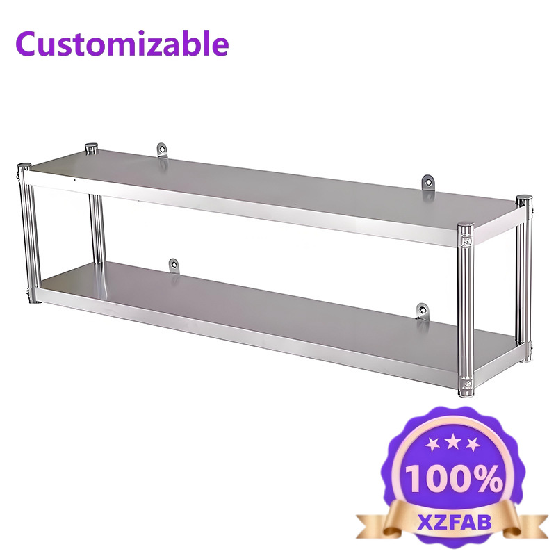 Wall Shelf Commercial Kitchen - رف مطبخ من الفولاذ المقاوم للصدأ