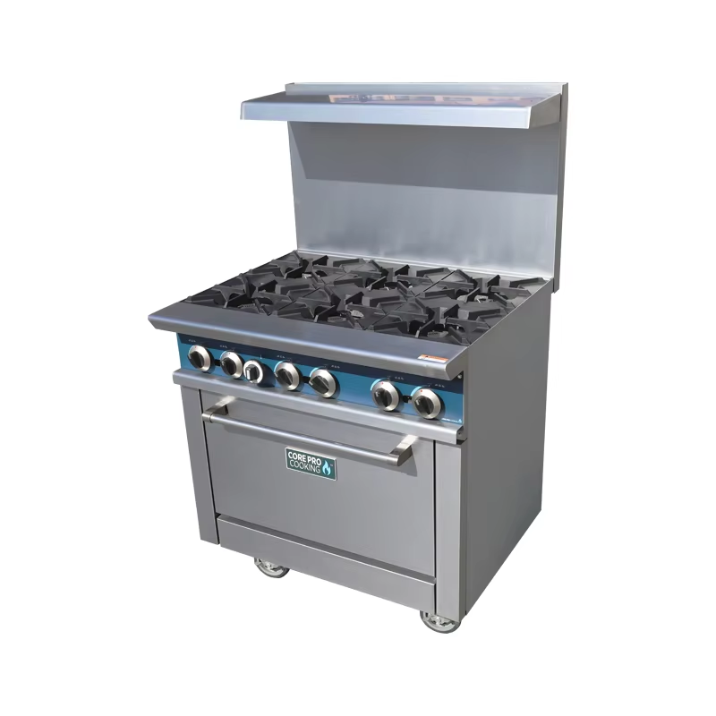 Commercial Kitchen Stove - معدات المطبخ التجارية قائمة بذاتها من