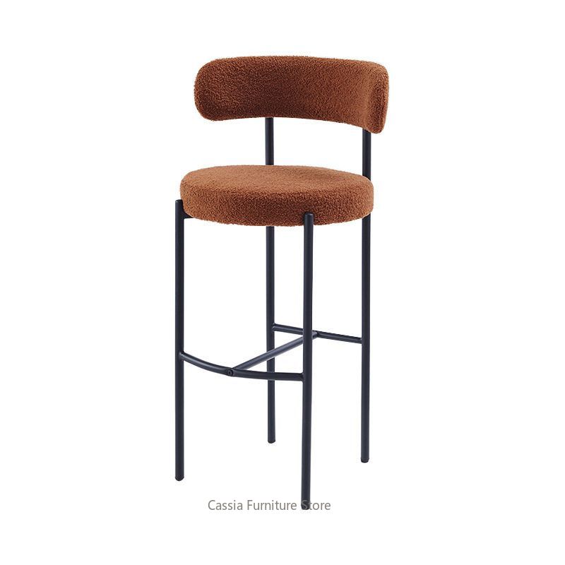 Commercial Kitchen Island - كرسي بار مع مسند ظهر لجزيرة