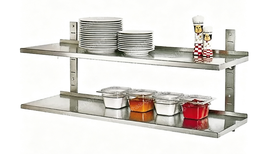Wall Shelf Commercial Kitchen - معدات مطبخ صناعية من الفولاذ المقاوم