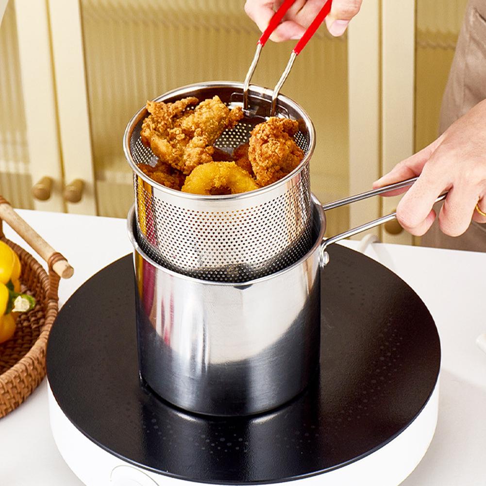 Commercial Kitchen Appliance - وعاء قلي عميق من الفولاذ المقاوم