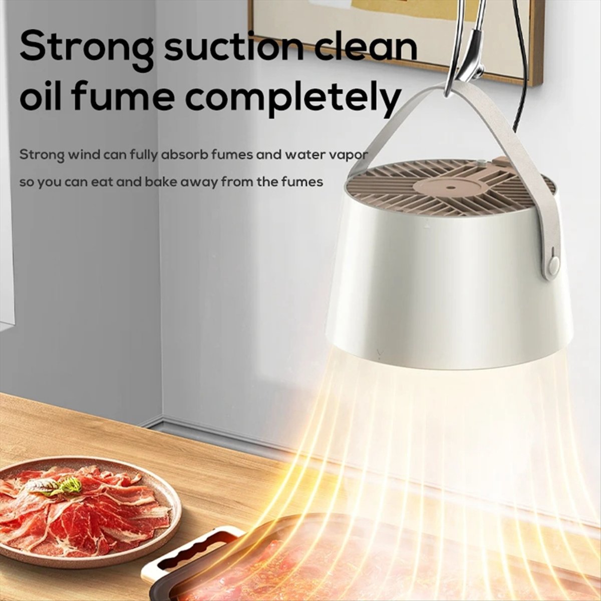 شفاط مطبخ محمول M10K، مروحة عا - مراجعة Commercial Kitchen Exhaust وسعره