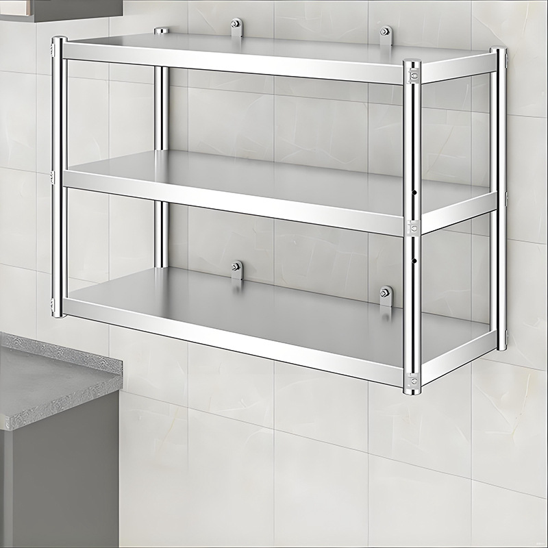 رف مطبخ من الفولاذ المقاوم للص - مراجعة Wall Shelf Commercial Kitchen وسعره