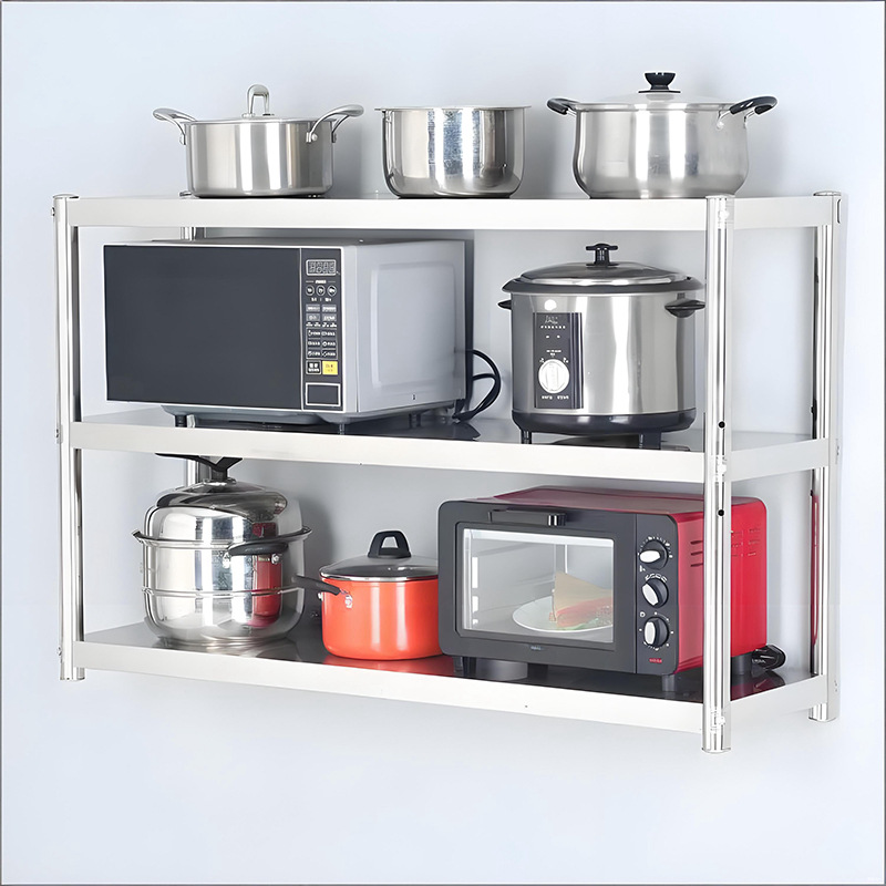 رف مطبخ من الفولاذ المقاوم للص - مراجعة Wall Shelf Commercial Kitchen وسعره