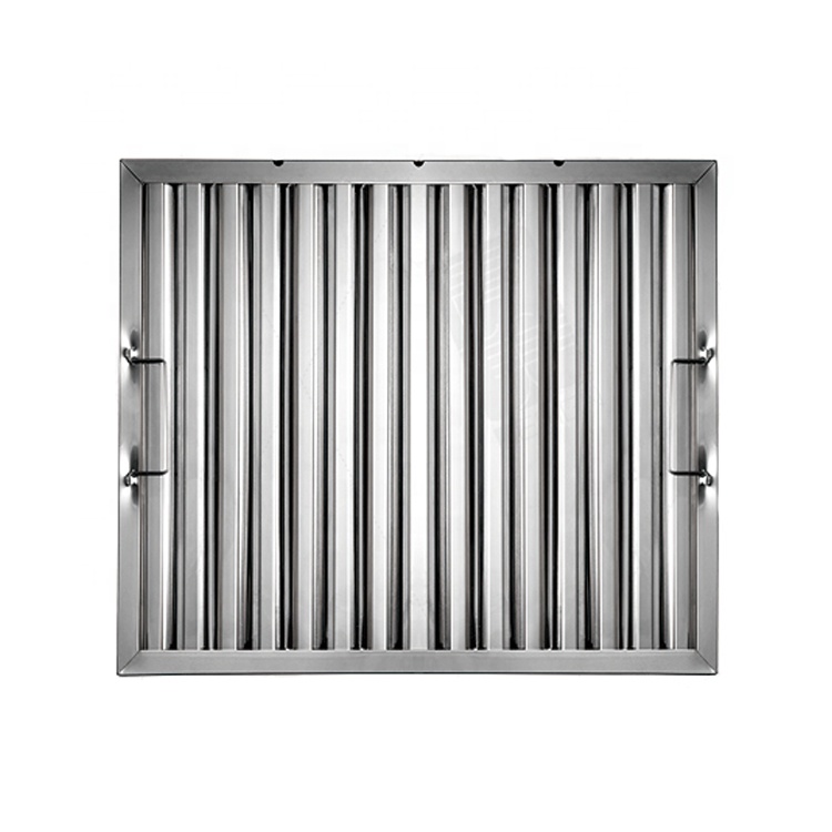 فلتر الشحوم 201SS 304SS 430SS  - مراجعة Commercial Kitchen Exhaust وسعره
