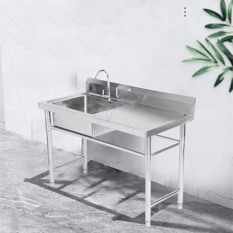 حوض غسيل تجاري من الستانلس ستي - مراجعة Commercial Kitchen Double Sink وسعره
