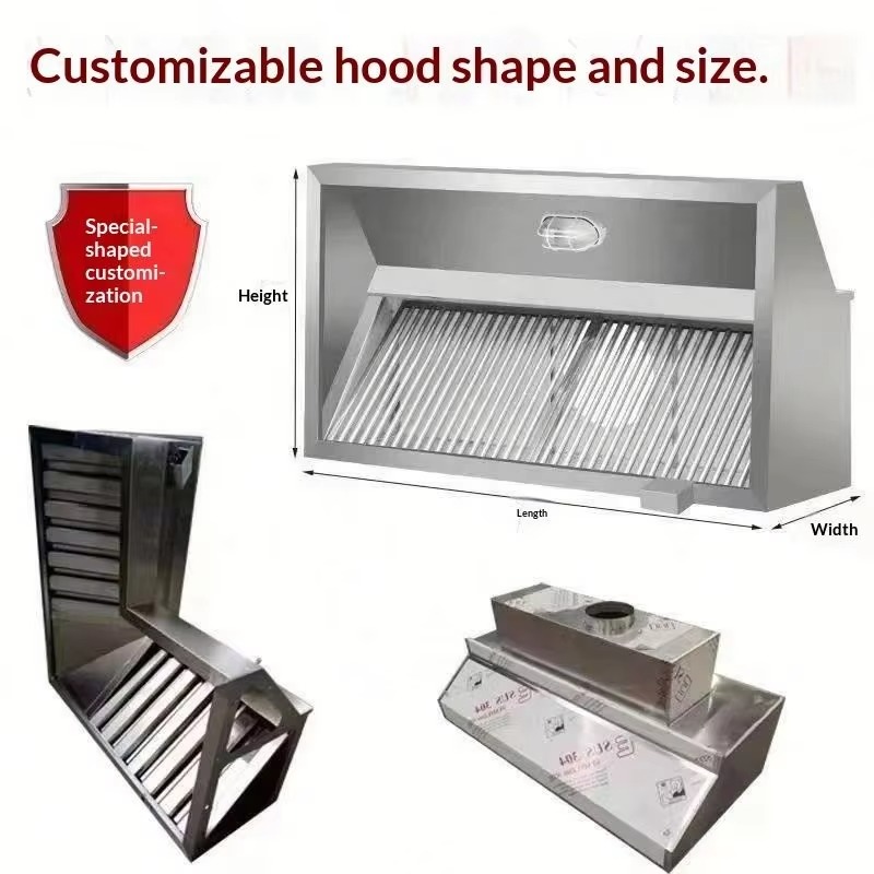 شفاط مطبخ تجاري قابل للتخصيص ي - مراجعة Commercial Kitchen Exhaust وسعره