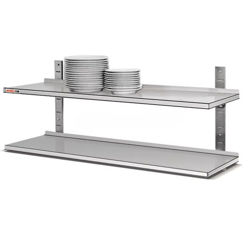رف تخزين للمطبخ من الفولاذ الم - مراجعة Wall Shelf Commercial Kitchen وسعره