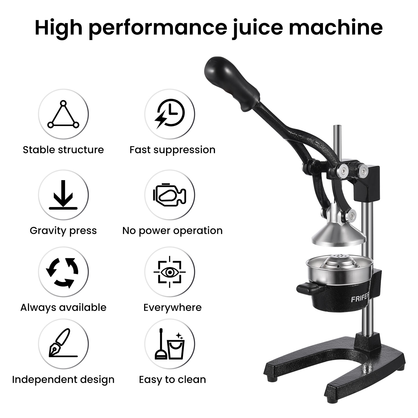 عصارة فواكه يدوية خفيفة الوزن  - مراجعة Commercial Kitchen Juicer وسعره